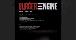 Desktop Screenshot of burgerengine.com