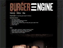 Tablet Screenshot of burgerengine.com